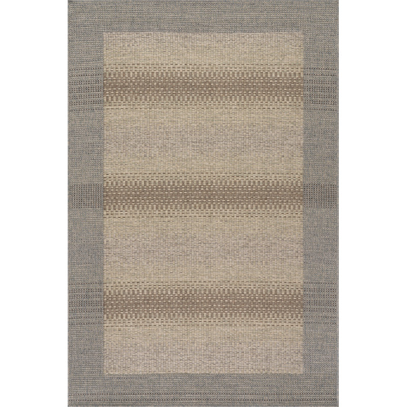  Opheline Modern Striped Area Rug, Rectangle 8' x 10'