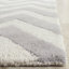 Tapis argenté/ivoire tuffeté à la main Kyleigh-15992178