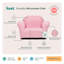 Fauteuil club Weybridge, microsuède rond-1896381986