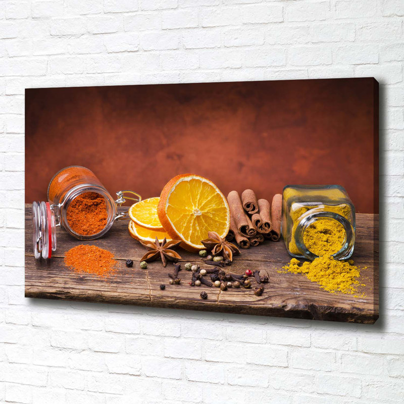 Mix Of Spices - Wrapped Canvas Print