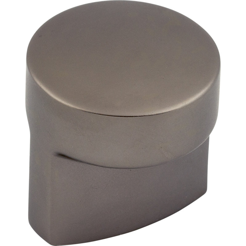 Hartridge 1 1/8" Length Cylindrical Knob, Ash Gray