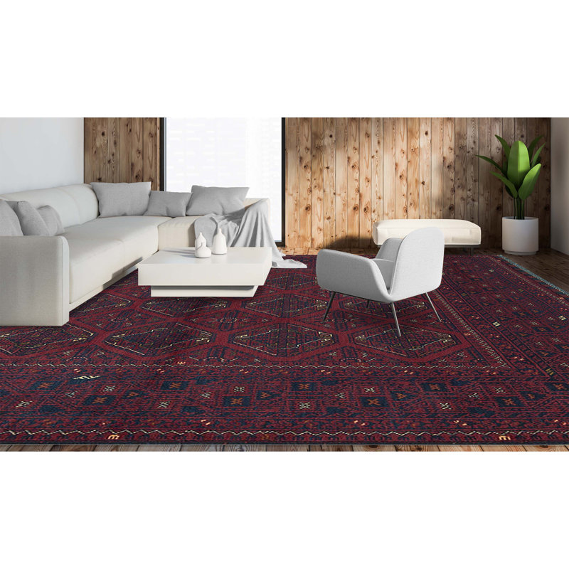 Afghan One-of-a-Kind 4'9" X 6'4" Area Rug
