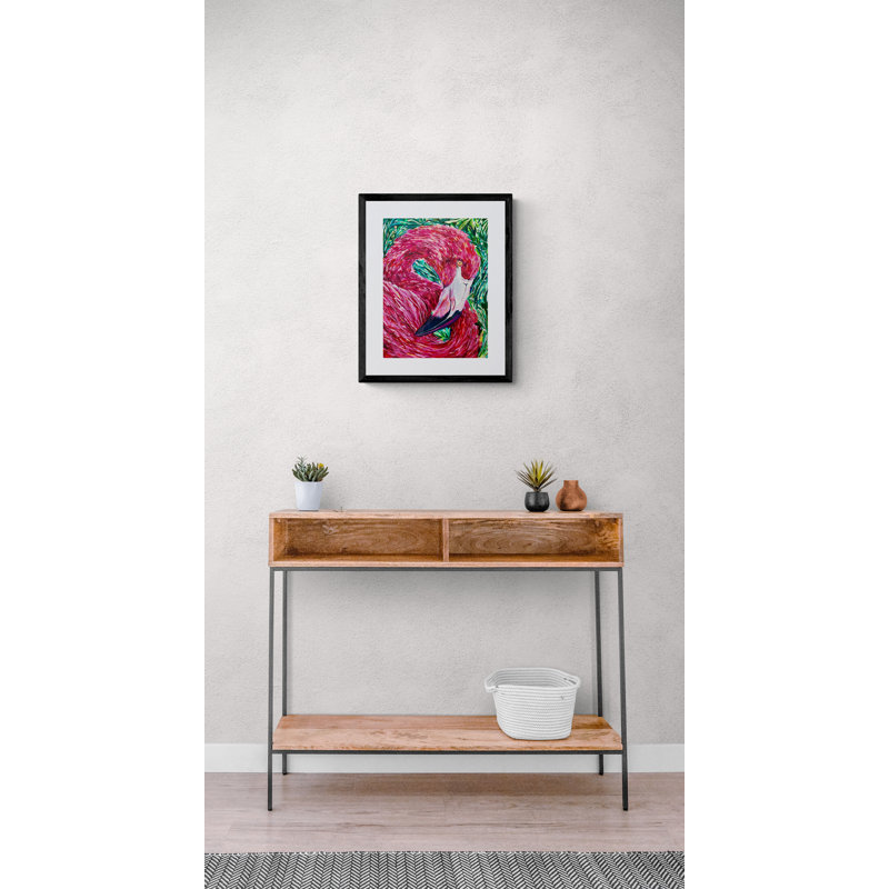 Fran Print by Mary Sullivan, Black Framed Paper, 20" H x 16" W