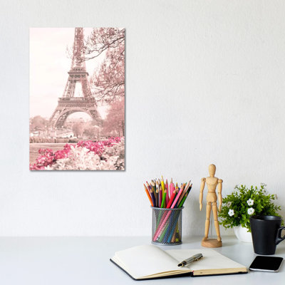 Spring Is In Paris by Caroline Mint - Wrapped Canvas Print
