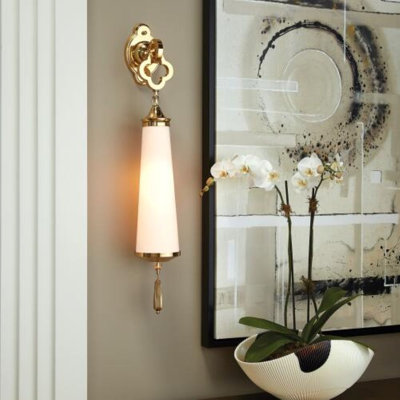 Quatrefoil Sconce-HW