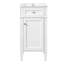 Meuble-lavabo de 16 pouces avec lavabo en céramique-1681212376