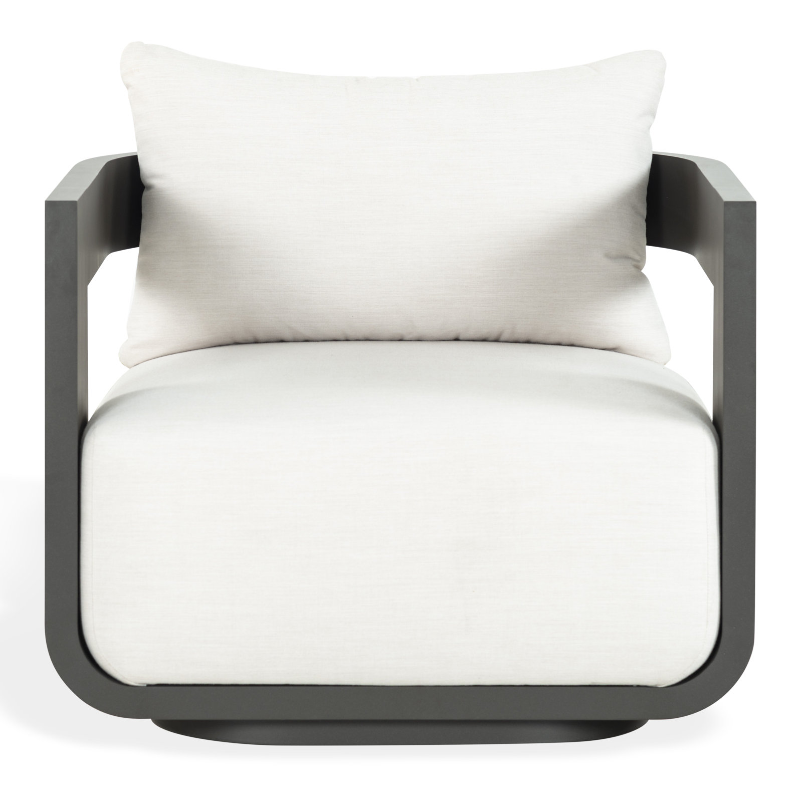 Johnny Aluminum Patio Chair with Sunbrella Cushions
