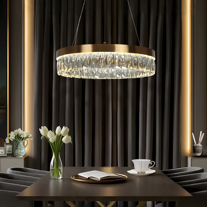 Lustre tambour à DEL Shymir