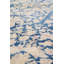Tapis unique bleu / brun 14 pi 1 po x 22 pi 2 po Agra