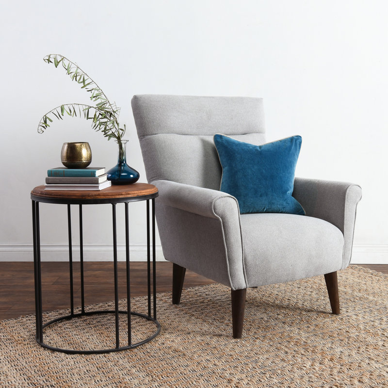 Abraxas Solid Wood Frame End Table