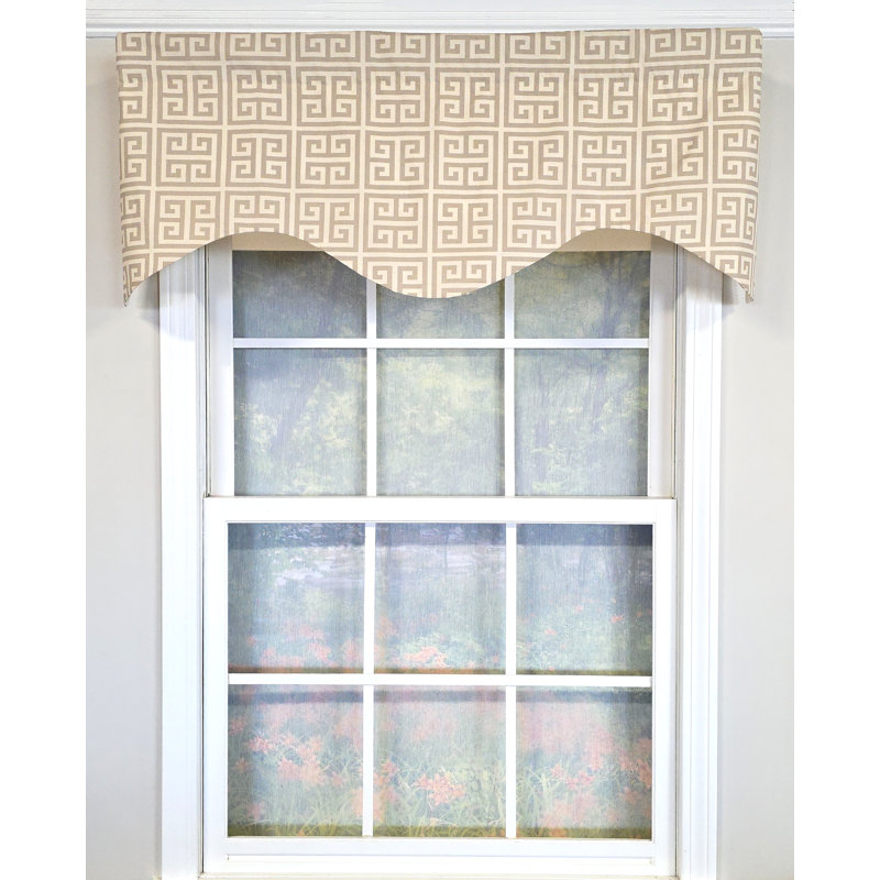 Tower Cornice Valance, Gris