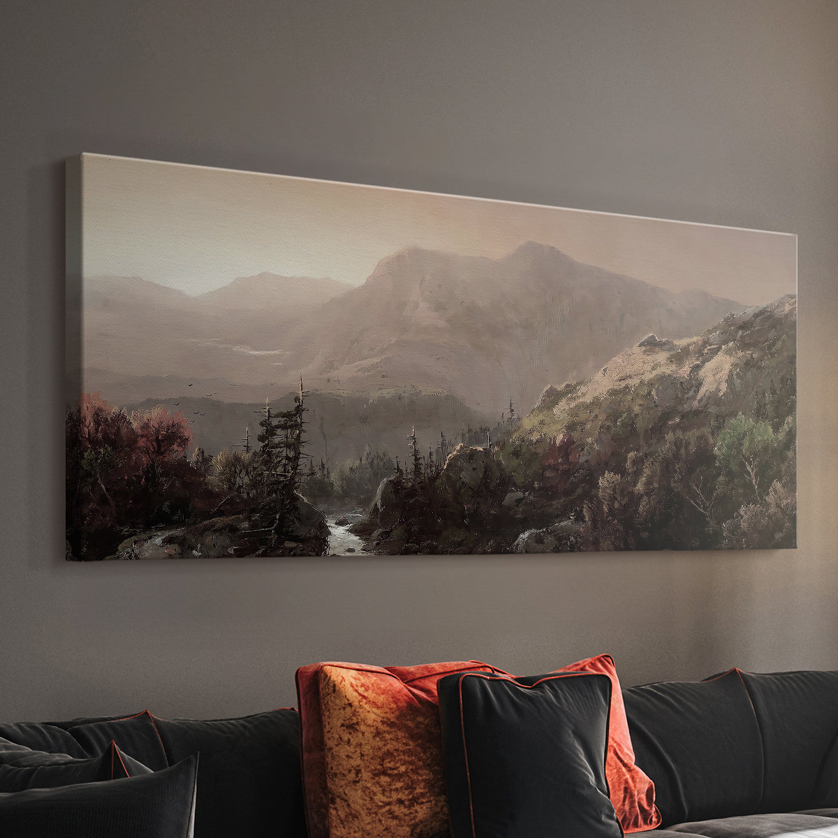 Winston Porter Landscape Series-CDLII- Gallery Wrapped Canvas -Ready to ...