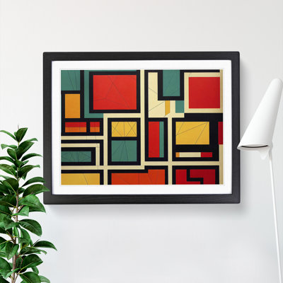 Classic Bauhaus Vol.2 Abstract - Framed Print