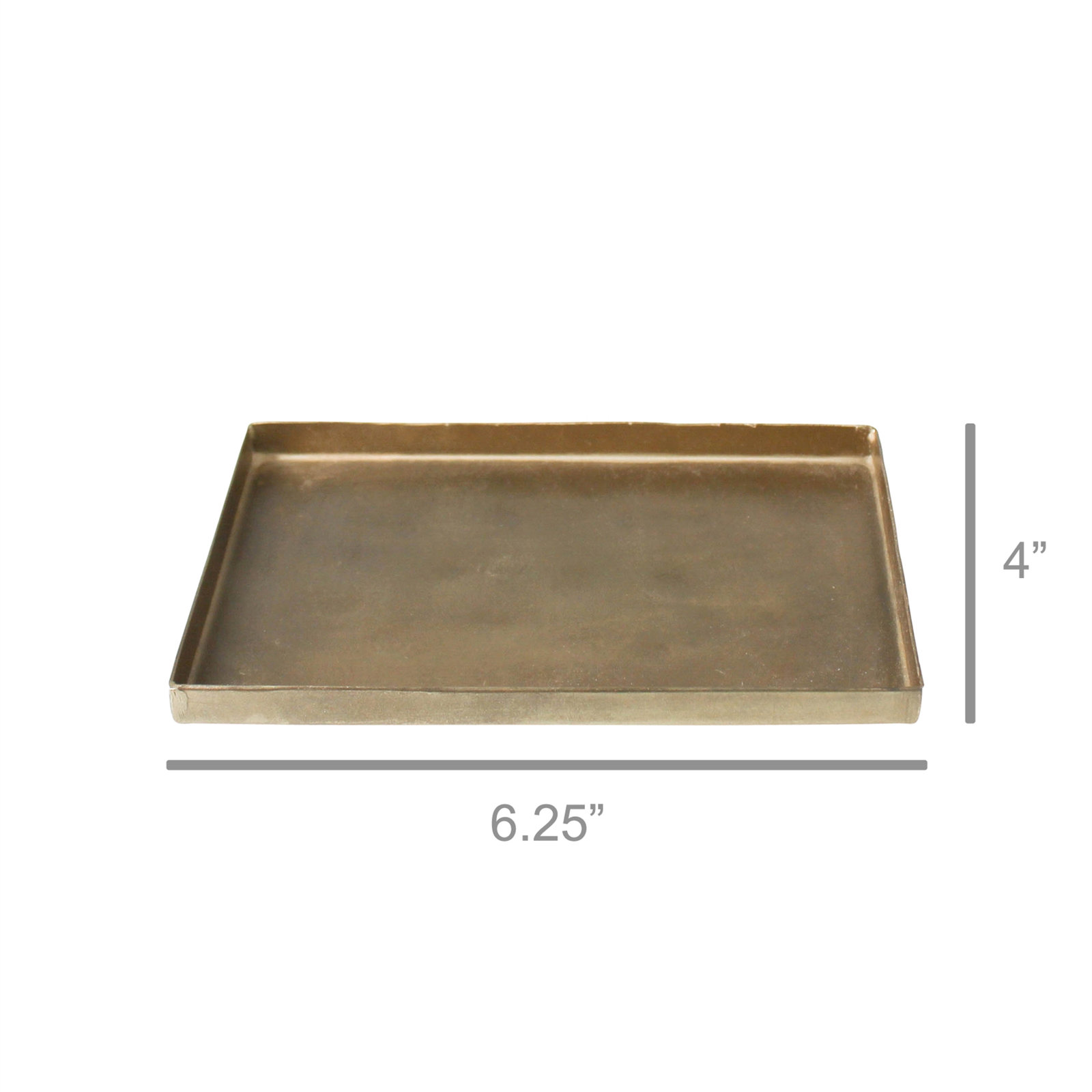 Decorative Tray, 0.5" H x 4" W x 6.25" L