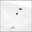 Petit meuble-lavabo 24 "avec lavabo en céramique