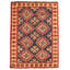 Haashir One-of-a-Kind 4'9" X 6'7" New Age Wool Area Rug in Dark Navy