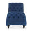 Chaise longue sans accoudoirs touffetée