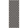 Glamour  Non-Slip Moroccan Trellis Area Rug For Living Room, Hallway Runner, Entryway Rug, Gray/Black