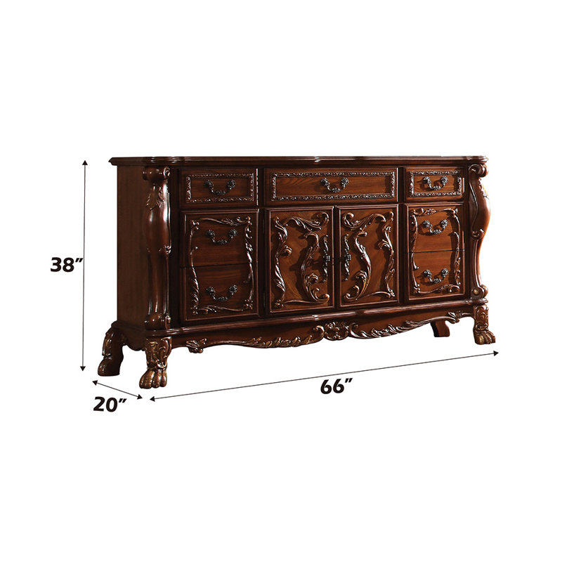 Commode Dresden, Chêne cerise