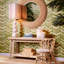 Idora Round Rattan Mirror