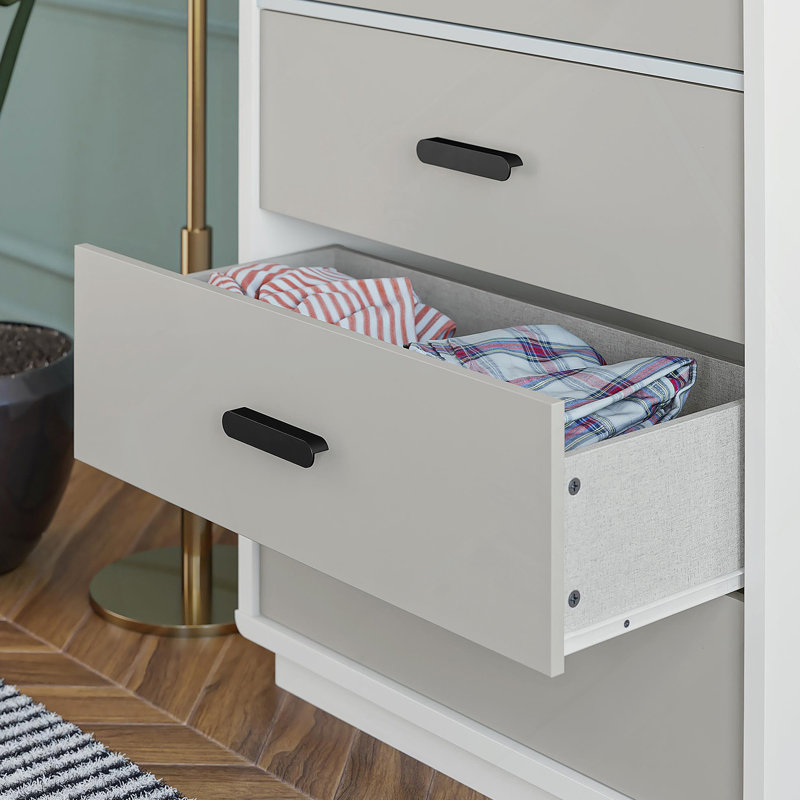 Commode 5 tiroirs pour chambre à coucher