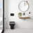 Carre Wall-Hung Elongated Toilet Bowl-100489418