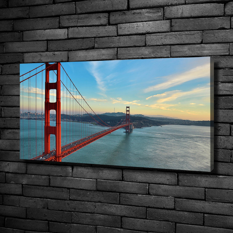 San Francisco Bridge - No Frame Print on Canvas