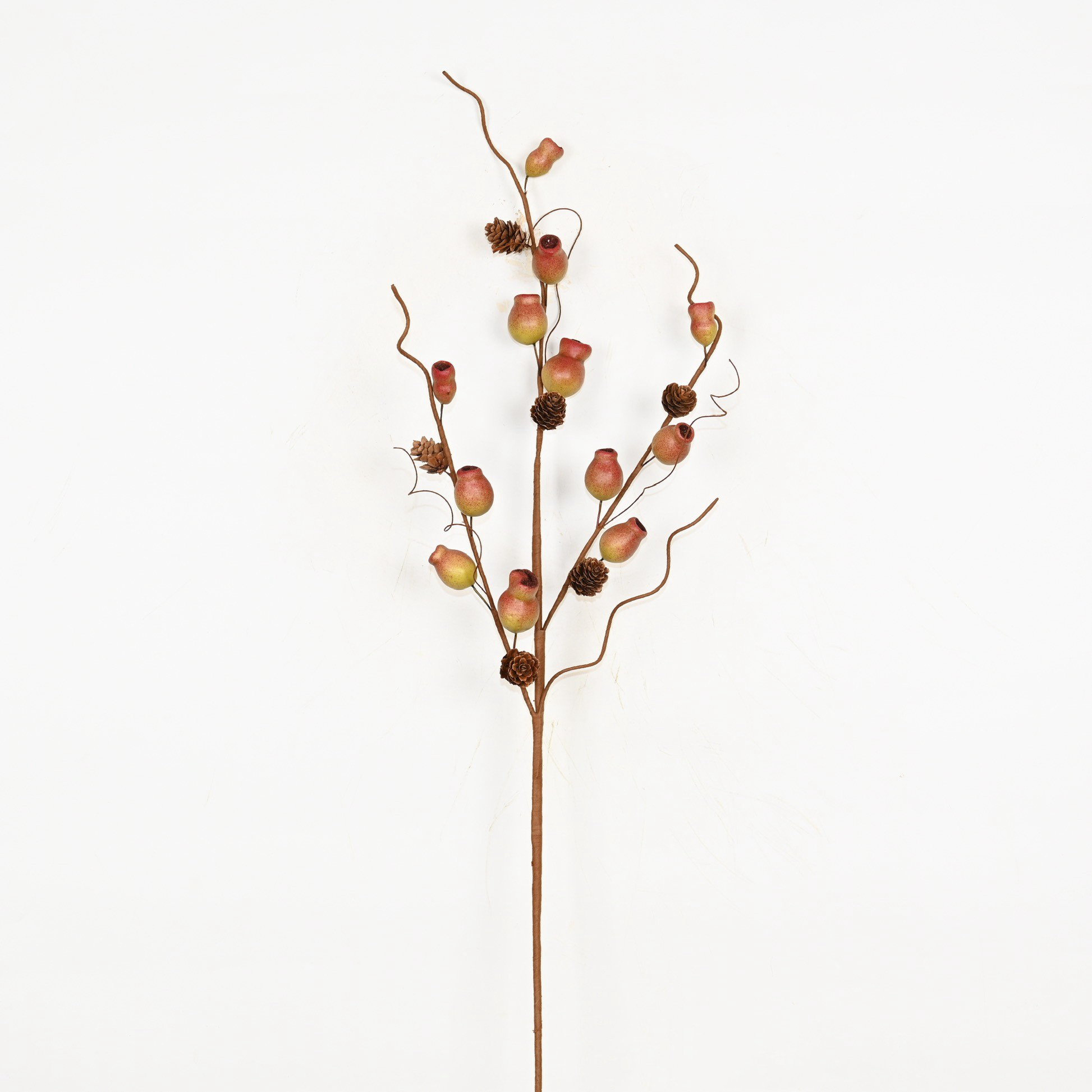 Primrue Artificial Farmhouse Fall Winter Floral Arrangement For Vase ...