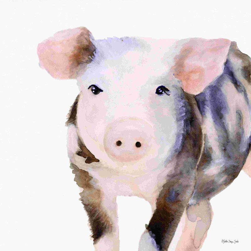 " Bernie " by Stellar Design Studio, 36" H x 36" W, No, Wrapped Canvas