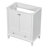 30" Bathroom Vanity Without Sink, Base Only, Multi-Functional Bathroom Cabinet With Doors And Drawer, Solid Frame And MDF Board, White-1599814291