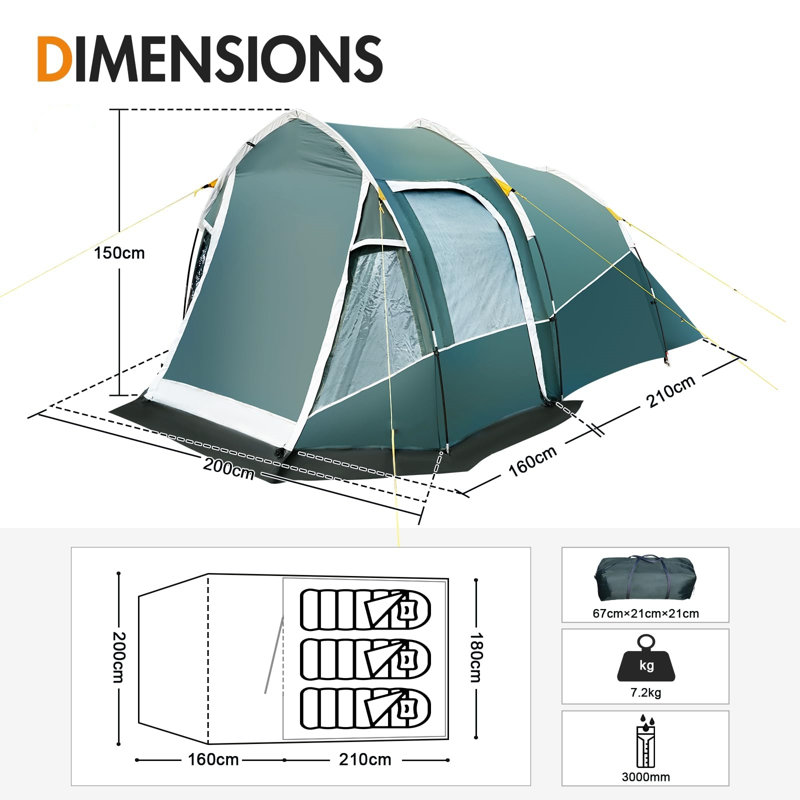 3 Person Tent