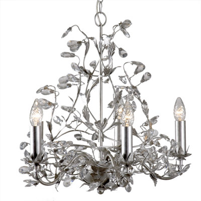 Glasser 5 - Light Candle Style Chandelier