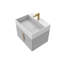 Ensemble de meuble-lavabo simple 24 po avec surface solide Amazon-92647406-92647410-92647414