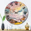 Horloge murale Summer Pastel Groove-93381341