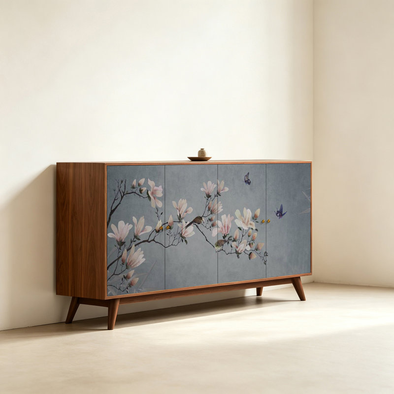 American style universal decor sideboard cabinet