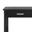 Table de canapé contemporaine en bois massif l 47 po Kitchener avec 2 tiroirs, tablette inférieure et panneaux latéraux en X-1086065046