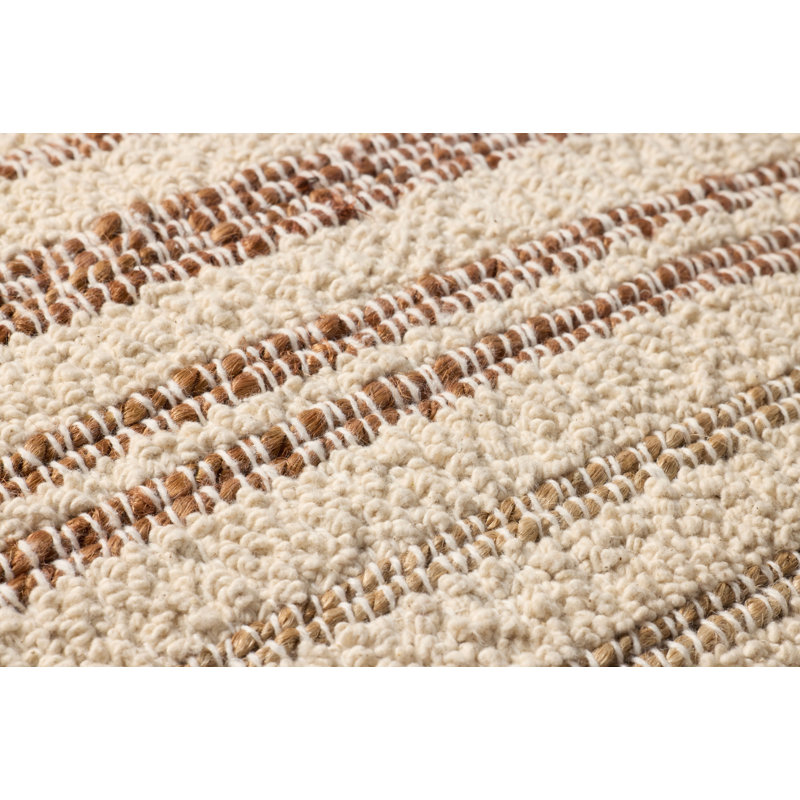 Amber Lewis x Loloi Atley Decorative Pillow, Pillow Cover Only - No Insert, Natural/Amber