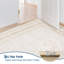Tapis bordé lavable à la machine avec envers antidérapant Tapis antidérapant pour salon-858093384-858093398