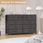 10 Drawers Dresser, Fabric Storage Drawers For Closets-2109737153