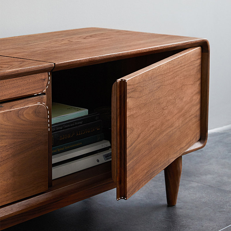 Meuble télé moderne au design épuré et au rangement