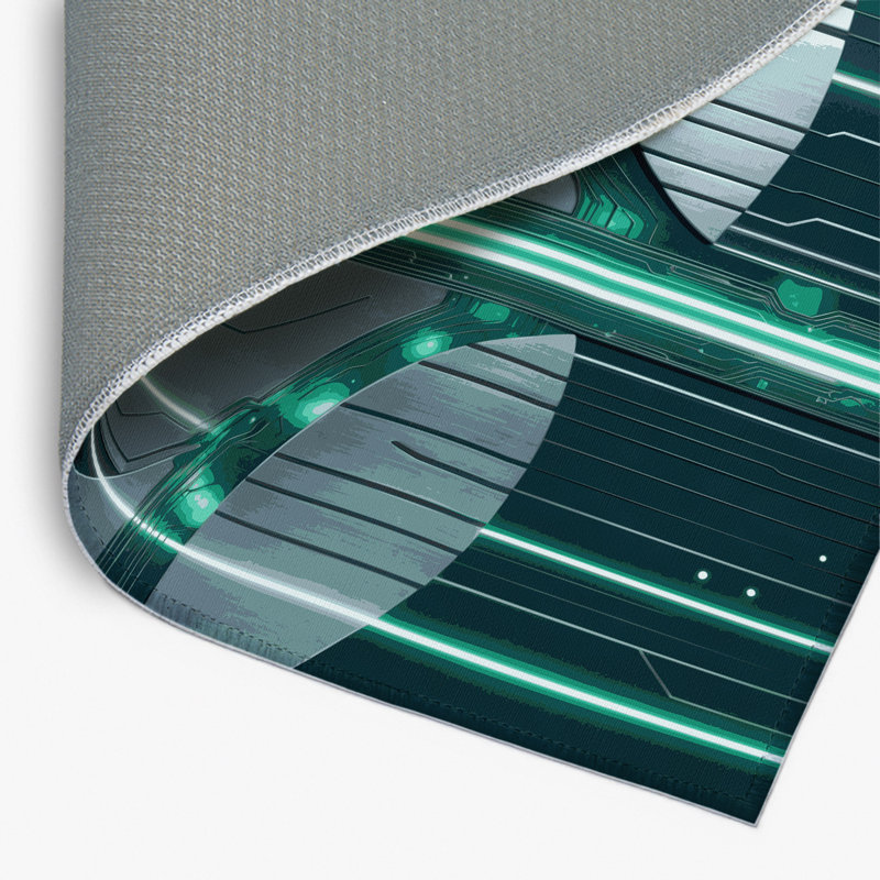 Tapis intérieur / extérieur Warp Matrix, Rectangle 1 pi 6 po x 2 pi 6 po
