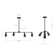 39'' 4 -Light Fixed Track Track Kit with Dimmable
