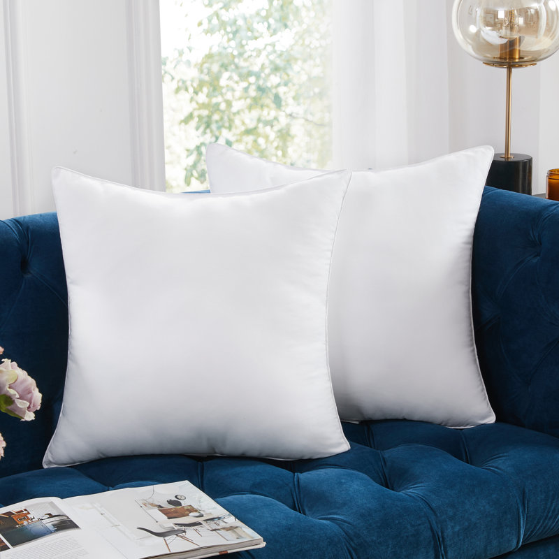 Reversible Throw Pillow, 18" H x 18" W