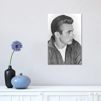 James Dean (1931-1955) - Wrapped Canvas Photograph