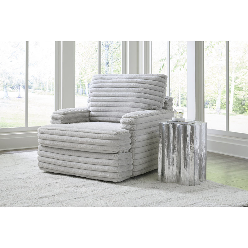 Chaise pivotante grise