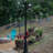 Victorian Double Head Post Lamp