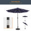 Parasol de marché éclairé 108 po Donye-917623546