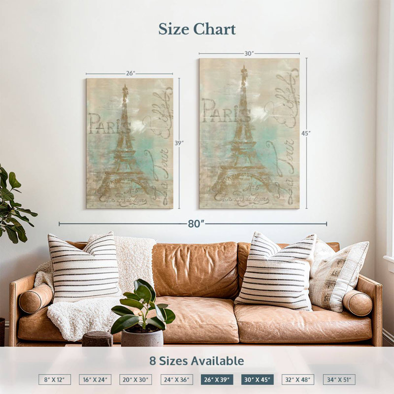 Aime Champs De Mars, 39" H x 26" W