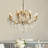 Micole 26'' 12-light Empire Classic/traditional Lighting Fixture Antique Gold Chandelier With Crystal Accents