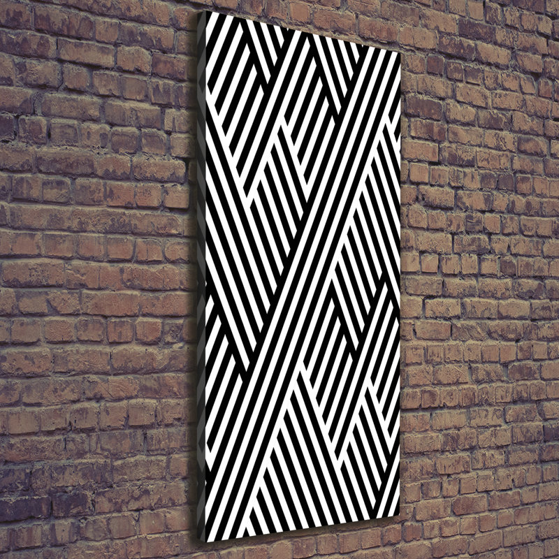 Geometric Background - Wrapped Canvas Print